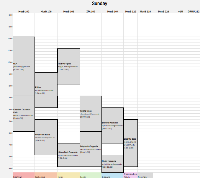 Fall 2025 Sunday