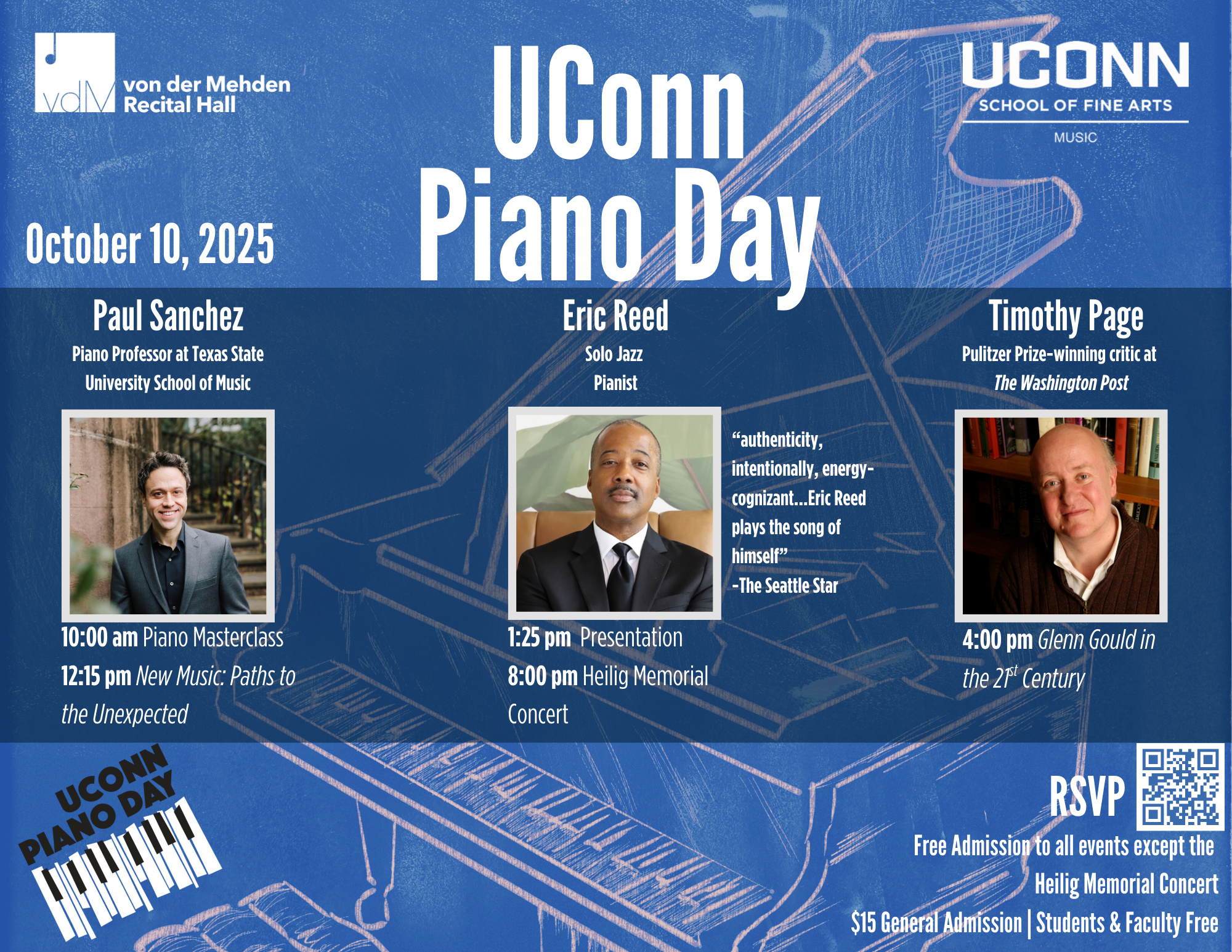 2025 UConn Piano Day Flyer