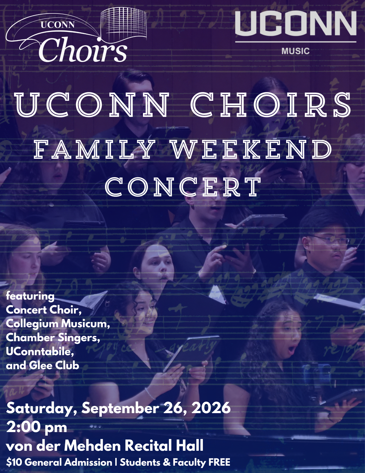 Family Weekend Concert 2026